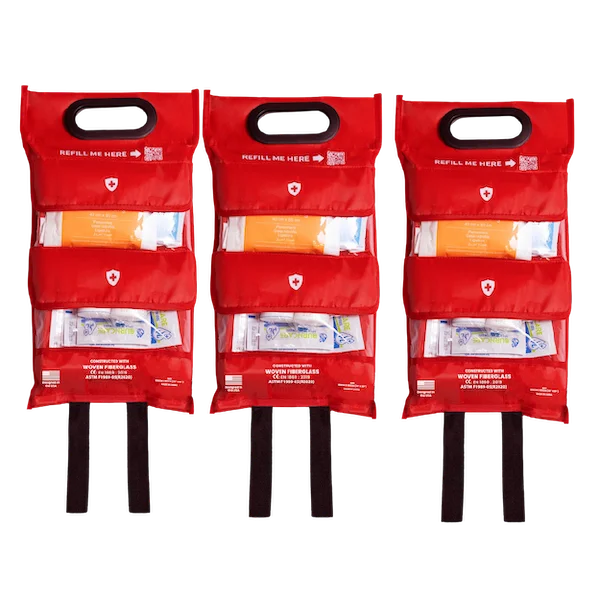 Prepared Hero™ Fire Blanket + Burn Care Kit - Image 4