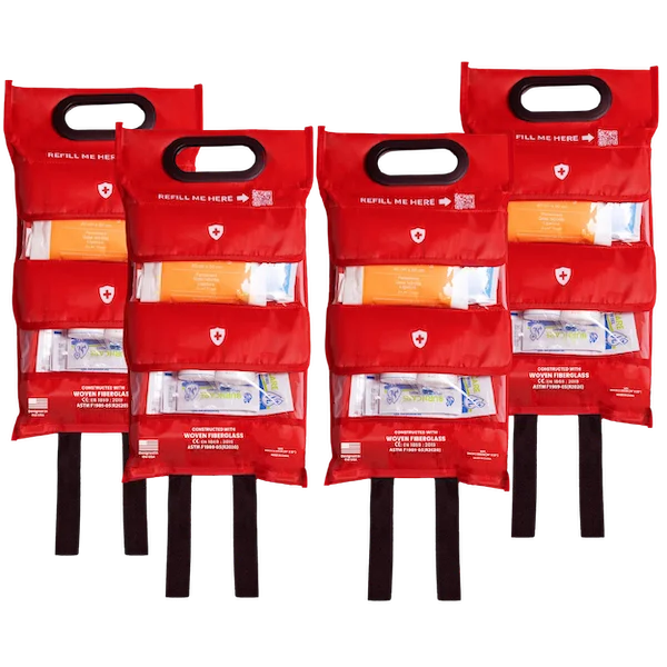 Prepared Hero™ Fire Blanket + Burn Care Kit - Image 5