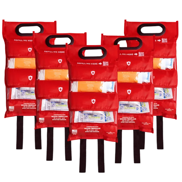Prepared Hero™ Fire Blanket + Burn Care Kit - Image 6
